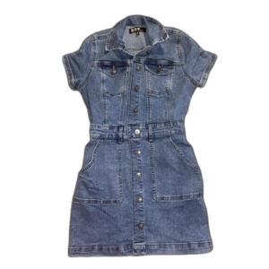 Rewash Women's Blue and Navy Dress